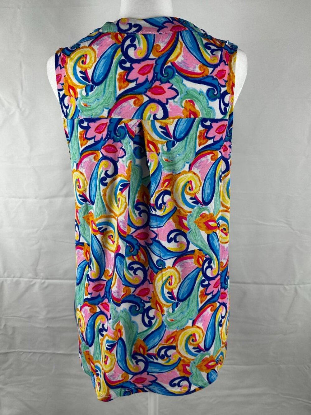 Dear Scarlett Lizzy Tank – Colorful Print – Large – NWT - Picture 6 of 6